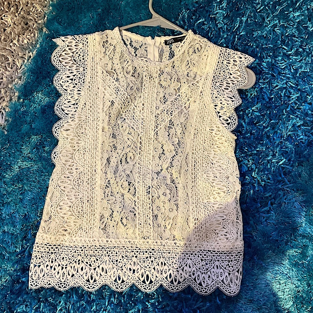 Zara lace top